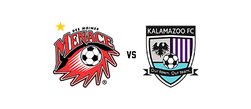 Central Conference Final - Menace vs. Kalamazoo FC poster