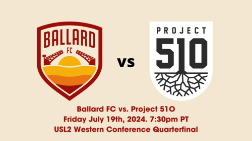 USL2 Western Conference Quarterfinal #2: Ballard FC vs Project 51O image