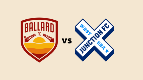 Ballard FC vs West Seattle Junction FC	 poster