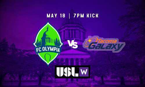 USL W | FC OLYMPIA VS TACOMA poster