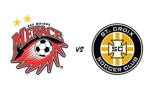 Menace vs. St. Croix SC - Make it OK Night poster