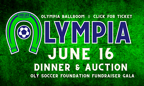 OLY SOCCER FUNDRAISER GALA poster