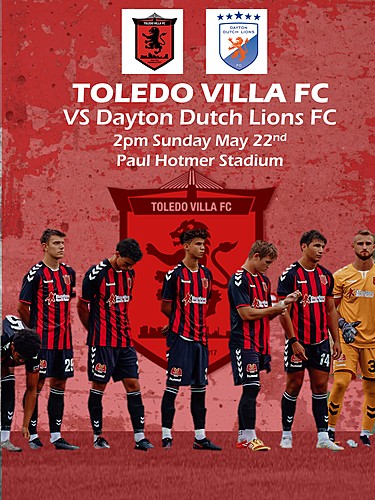 Toledo Villa FC vs. Dayton Dutch Lions poster