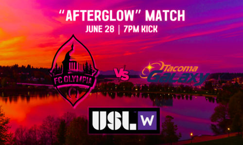USL W | FC OLYMPIA VS TACOMA poster