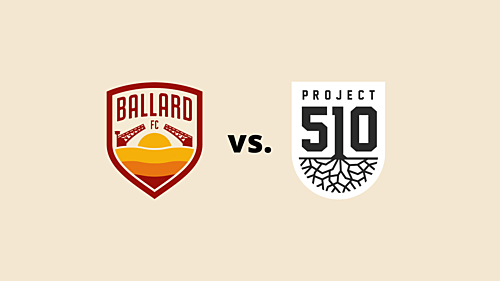 USL2 Western Conference Quarterfinal (7 PM): Ballard FC vs. Project 510 image