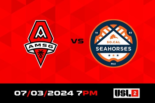 Double Header: AMSG Academy vs West Coast FC  + AMSG FC vs Southern California Seahorses poster