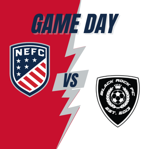 NEFC vs. Black Rock FC poster