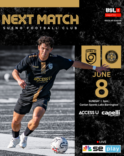 USL League Two: Sueno FC vs St. Croix SC poster