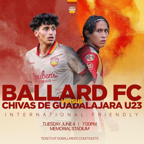 Ballard FC vs Chivas U23 (International Friendly) poster
