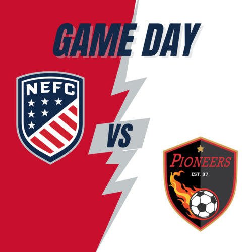 NEFC vs. Western Mass Pioneers poster