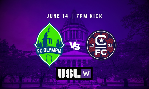 USL W | FC OLYMPIA VS CAPITAL FC poster