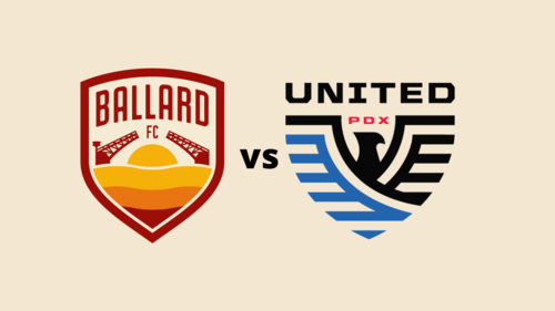 Ballard FC vs United PDX poster