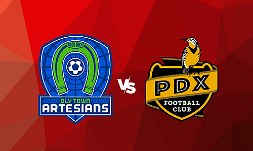 USL2:  Oly Town FC vs PDX FC poster