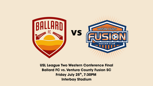 USL2 Western Conference Final: Ballard FC vs. Ventura County Fusion SC image
