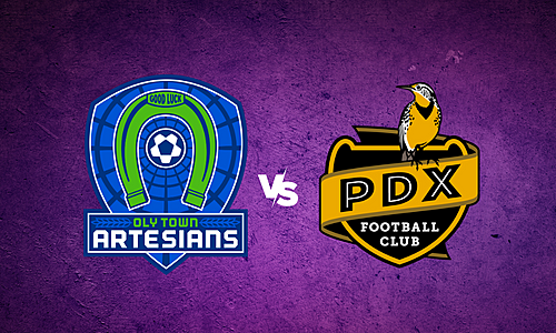 USL W:  Oly Town FC vs PDX FC poster