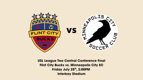 USL2 Central Conference Final: Flint City Bucks vs. Minneapolis City SC image