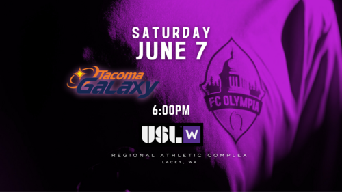 Tacoma Galaxy vs FC Olympia poster