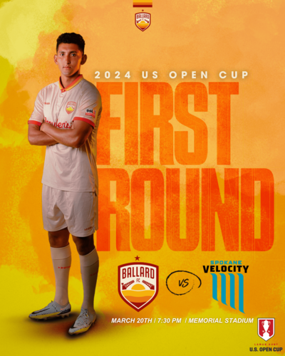 U.S. Open Cup First Round: Ballard FC vs Spokane Velocity FC poster